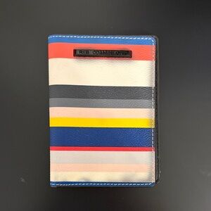 Rebecca Minkoff Multicolor Striped Passport Holder